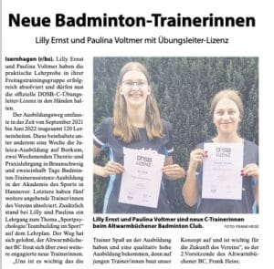 Badminton Hannover Verein